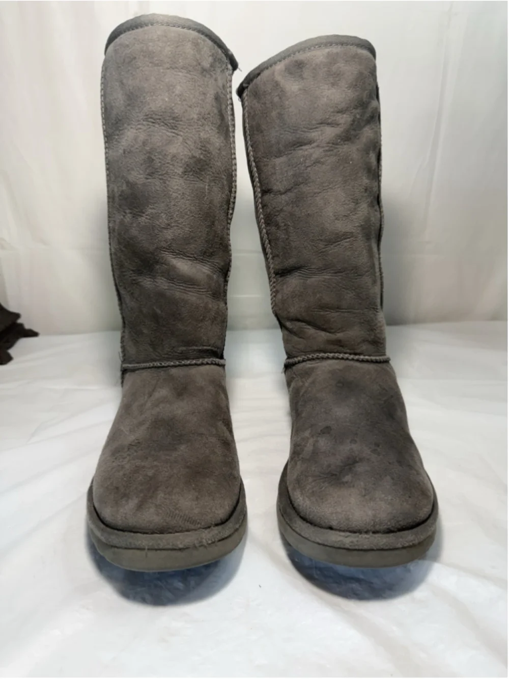 Ugg Australia 5815 Classic Tall Suede Sherling Leather Boots Size 7